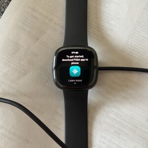Fitbit like new sense 2-graphite smartwatch